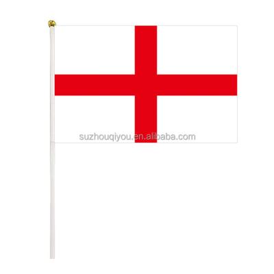 China Health Care Institute Festival Flags Country World Cup England Hand Flag 2022 Outdoor High Quality Flying Banner for sale