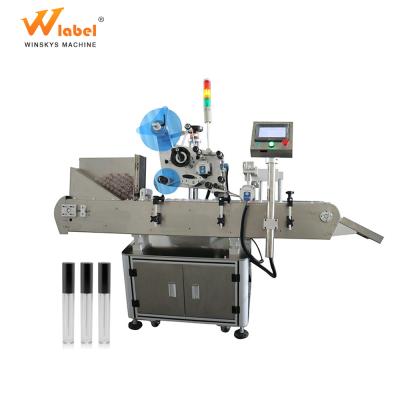 China High speed automatic horizontal cartridge e cigarette vial best price beverage labeling machine for sale