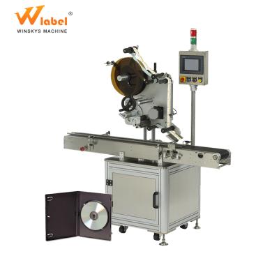 China Popular Fully Automatic Flat Commodities Plastic Box Labeler Machine For CD Box for sale