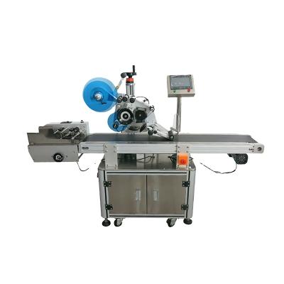 China High Quality Fully Automatic Flat Commodities Label Gluing Machine For Plastic Shopping Bag for sale