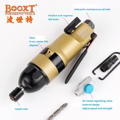 China Taiwan BOOXT ​​BT-HK10H 6mm Powerful 8000rpm Woodworking Sofa Furniture Pneumatic Screwdriver BT-HK10H for sale