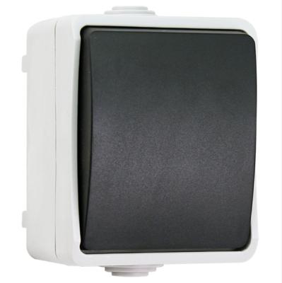 China IP44 Kitchen Bathroom Wall Switch 1 Strip Single Control Waterproof Splash Proof Switch YKDK for sale