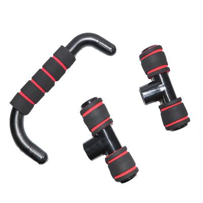 China Universal Fitness I Shaped Lift Up Racks Handles Hand Sponge Grip Bars Gym Muscle Training Lift Up Bar for sale