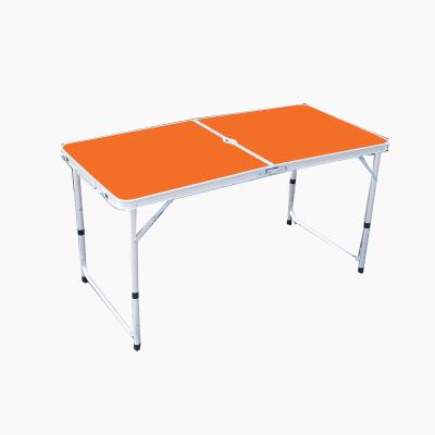 China 2022 Modern New Design For Sale Outdoor Easy Carry Aluminum Picnic Folding Table Top White Blue All Colors To Choose for sale