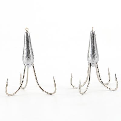 China 2pcs/lot treble hook worm high carbon steel wide gaps offset hooks set for saltwater and freshwater for sale