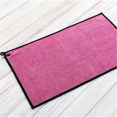 China PA TIN DA Professional Towel Manufacturer Wholesale Compressed Loop Sheared Microfiber Golf Towel for sale