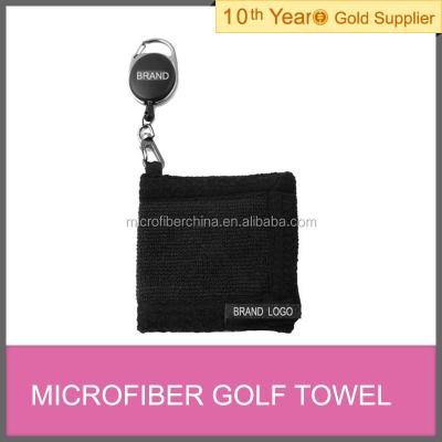 China Disposable Microfiber Golf Ball Cleaning Towel for sale