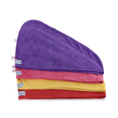 China Compressed Innovative Design Large Microfiber Hair Towel Compressed Gauffer Drying Wraps For Women, Quick Dry for sale