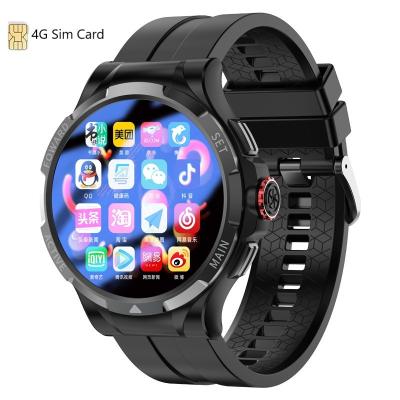 China Wifi Newest 2023 4G sim card smart watch for sports men high quality 4G+128G hidden camera for sale