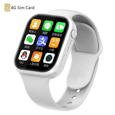 China Wifi 2023 New 4G smart watch with camera WiFi GPS inserted SIM card 1+8GB android system smart watch for sale