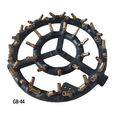 China Cast Iron Jet Burner Commercial Ring Tips Cast Iron Outdoor Brass Gas Burners For Restaurants for sale