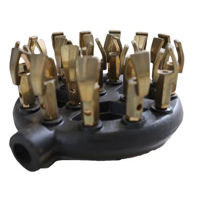 China Outdoor Kerosene Single Burner, Platypus Imperial Jet Burner Cast Iron For Gas Cooker 18 Tips Ring Burners for sale