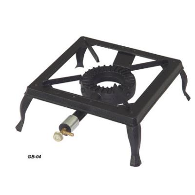 China 1 Cast Iron Outdoor Burner Cooking Accessories Gas Stove With Rack For Cooking for sale