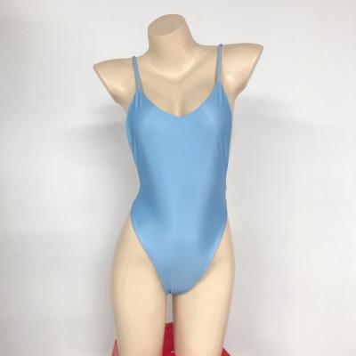 China High Quality Sexy Deep V Swimsuit Plus Size OEM Swimwear One Piece Swimsuit for sale