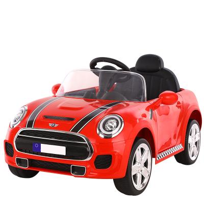 China Ride On New 2021 Red Electric Toy Car 12 Years 4 Seater Cars With One-touch MP3 Start For Kids To Ride Electric Four Wheel Toy Car for sale