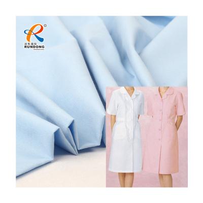 China Top Quality Waterproof Widely Used 100% TC 80/20 Cotton Twill Fabric 21*21 108*58 For Hospital Medical Uniform for sale