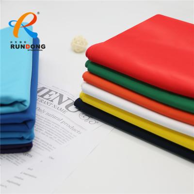 China Waterproof Knitted Fabric 300gsm Polyester And Spandex Fabric T/SP Fabric Used For School Uniform for sale