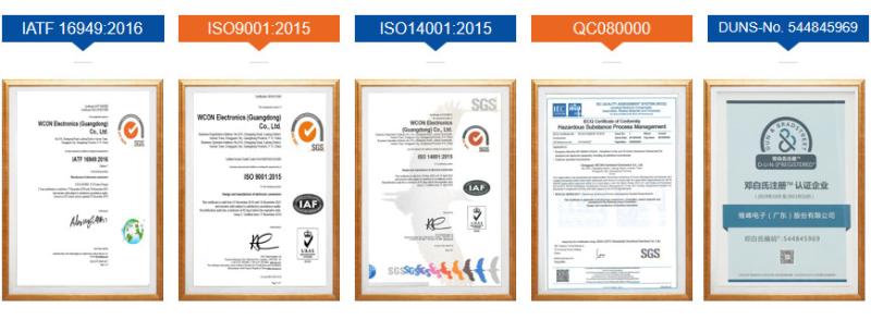 Fornitore cinese verificato - WCON ELECTRONICS ( GUANGDONG) CO., LTD