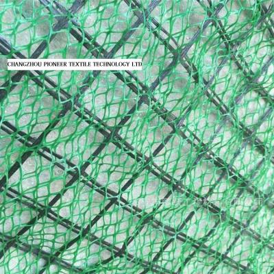 China Glass Geogrid Reinforced Erosion Control Blanket For Vegetation On The Slope for sale