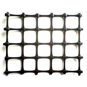 Китай Прессованная сетка Pp двухосное Geogrid 220gsm 2cm*2cm продается