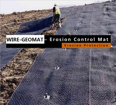 Cina stuoia del controllo dell'erosione 3D con cavo Mesh Reinforcement MacMat per il rinforzo ed il controllo dell'erosione/vegetazione del suolo del pendio in vendita