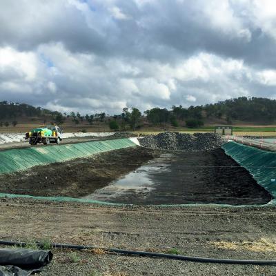 Cina Panno flessibile per stuoia in cemento di colore verde per il rivestimento di fossati con spessore 5 mm-13 mm in vendita