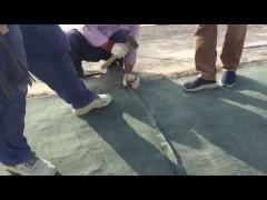 PioneerTEX Concrete Mat Cloth GCCM Installation