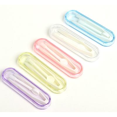 China Easy Carry Wholesale High Quality Contact Lenses Case Box Accessories Carrying Stick and Tweezers Kits for Contact Lens Case for sale