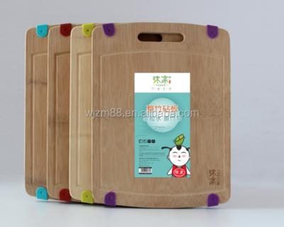 China 2021 viable the best silicone wholesale organic bamboo cutting board and wholesale choppers for sale