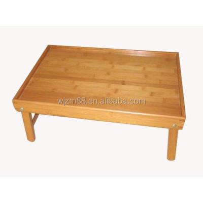 China Sustainable Bamboo Folding Tray, Breakfast In Bed Serving Tray Wholesale for sale