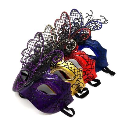 China Venetian Mardi Gras Halloween Party Masquerade Ball Mask Women Mask For Mardi Gras /Wedding/Wall Decoration for sale