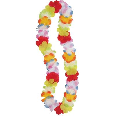 China Hawaiian Dance Garland For Luau Party Christmas Party Home Decoration Polynesian Dance Artificial Flower Leis Costumes for sale