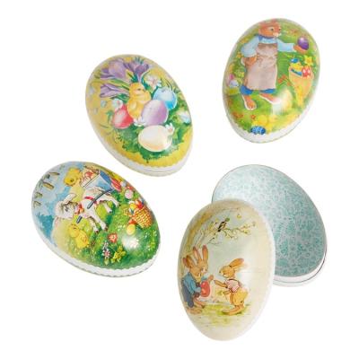 China Custom Logo Printed Large Paper Mache Paper Pulp Easter Eggs for sale