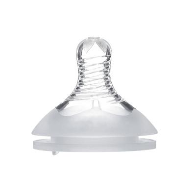 China Food Grade BPA Silicone Fun Baby Nipple Infant Wide Neck Nipple Free Feeding Nipple for sale