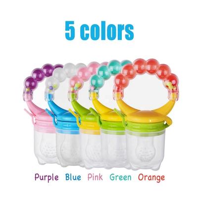 China Factory Wholesale BPA Free Pacifier Fruit Feeding Tool Baby Food Feeder for sale