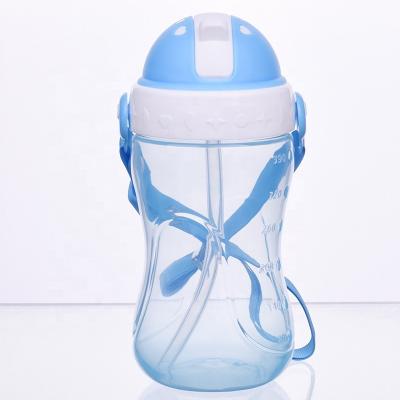 China BPA Free Feeding Drinking Straw Baby Training Sippy Cup for sale