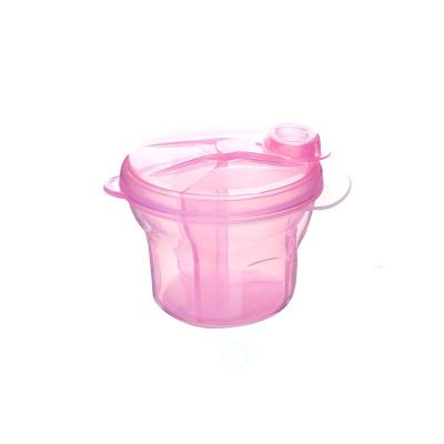 China BPA Free Portable Baby Feeding Infant Feeding Milk Powder Bottle Container 3 Grid Box for sale