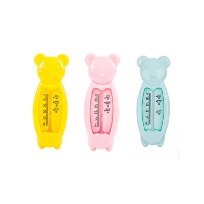 China PP Wholesale High Quality Baby Bath Bear Shape Water Temperature Meter for sale