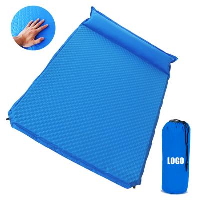 China Moisture Proof & Waterproof & Inflatable Tear Proof & Double Pillow Protection Camping Sleep Self Inflating Camping for sale