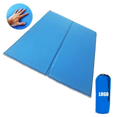 China Foldable Mat 2 Bed Mattress Double Mattress Moisture Proof & Waterproof & Tear Proof Double Person For Camping Self Inflatable Sleep Pad for sale