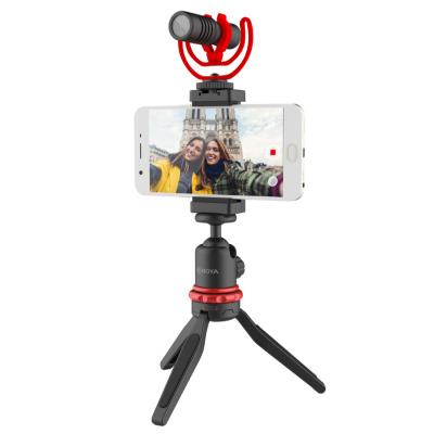 China Desktop smartphone kit vlogging micorphone+tripod smartphone for sale