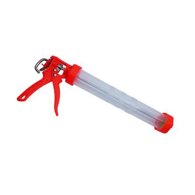 China 15 Inch MH Caulk Gun Sealant Silicone Caulking Filling 18 1 Thrust Ratio Smooth Rod Sealant Gun for sale