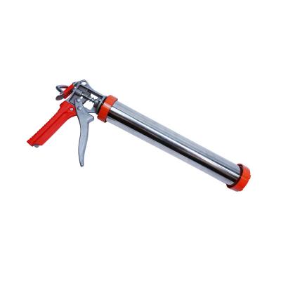 China 600ml Aluminum Tube Sausage Caulking Gun Hand Rust Resistant Ergonomic Drip Free for sale