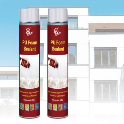 China 750 ML All Season General Purpose Closed Cell PU Foam for Expanding Gap Filling and Adhesive Bubble Shelf Life 12 Months for sale