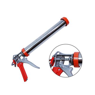 China ODM MH Caulk Gun Manual Aluminum Alloy Sealant Adhesive Combi Gun with Nozzles for sale