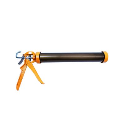 China MH Sealant Gun Heavy Duty High Leverage Drip Less Manual Aluminium Sausage Rotating Barre for Construction Autos for sale