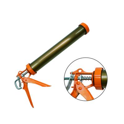 China 15 Inch MH Sealant Gun 20oz Sausage Pack and Bulk 18 Thrust Ratio Aluminum Barrel for sale