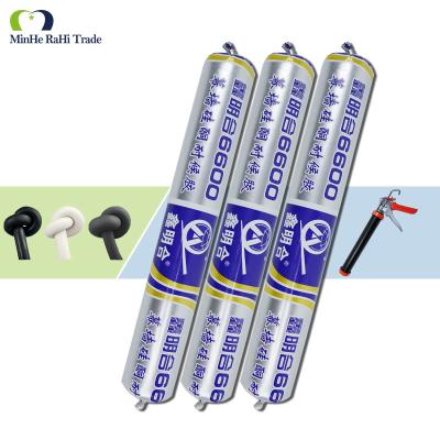 China MH6600 Caulk Sealant Non Acid Sausage Neutral Structural Door and Windows Fire Rated RTV Silicone Sealant 800g Viscosity for sale