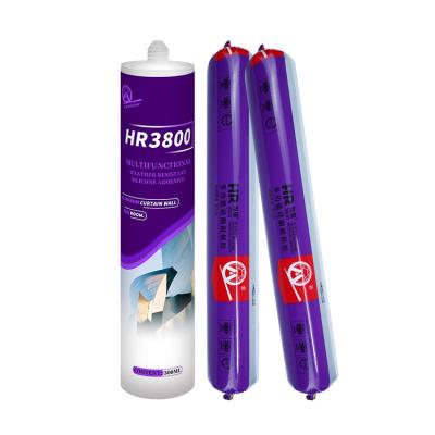 China MH3800 Structural Sealant 310ml Industrial Oem Clear Color Mold Resistant for sale