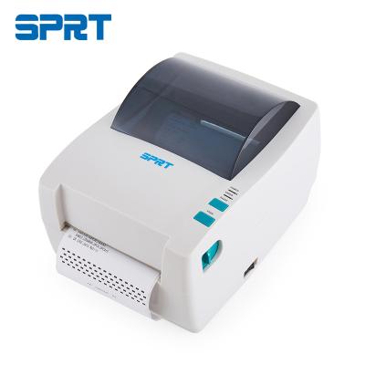 China USB 4inch Commercial Cheap Sticker Label Printer Straight Printing 110mm 108mm High Quality Thermal Label Printer Barcode Receipt for sale